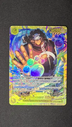 Bartholomew Kuma SEC OP12-119 M OPTCG One Piece Legacy Of The Master Series - Image 1