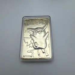 Pokemon Limited Edition 1999 Pikachu 23K Gold Plated Trading Card W/ COA Auc2 - Image 4