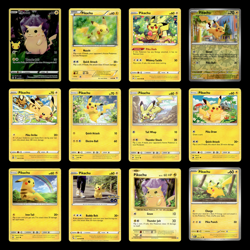 Pikachu Lot 12x Sword Shield Celebrations Pokemon Cards Collection Set - Image 1