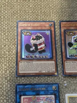 Yu-Gi-Oh! Small Yummy Lot Cupsy Yummy, Lollipo, Yummy Snatchy, & Field Center NM - Image 2