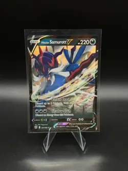 Hisuian Samurott V | 101/189 | Astral Radiance | FULL ART | MINT | Pokemon Card - Image 1