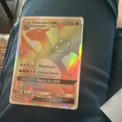 Pokemon Charizard GX Rainbow Rare Holo 150/147 SM-Burning Shadows Card - Image 1