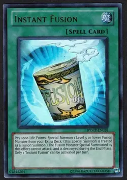 Yugioh Instant Fusion RYMP-EN028 Ultra Rare Unlimited - LP - Image 1