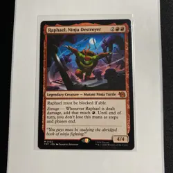 Raphael, Ninja Destroyer 102 - NM - Teenage Mutant Ninja Turtles - MTG - Image 1