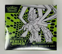 Pokemon TCG Perfect Order *Pokemon Center* ETB Elite Trainer Box, In Hand Sealed - Image 1