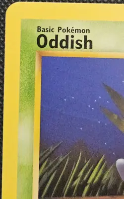 Near Mint - Vintage Pokemon TCG Jungle WoTC Oddish 1st Edition #58/64 - Image 2