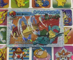 Pokemon Charizard Vintage Pocket Monsters Vending HOLO Prism Sticker 99 Nintendo - Image 2