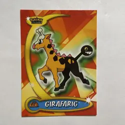 2004 Topps Pokemon Advanced Challenge Girafarig #29 Regular - Image 1