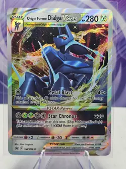 Origin Forme Dialga VSTAR SWSH256 Black Star Promo Pokemon 2022 Sword Shield NM - Image 1