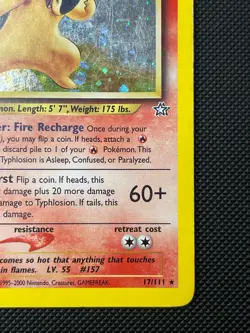 Pokemon TCG - Typhlosion 17/111 Neo Genesis (English EN) - Image 4