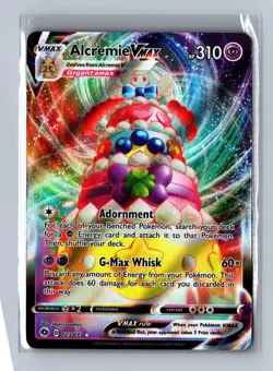 Alcremie VMAX Ultra Rare Pokemon Champion's Path #23/73 A - Image 1