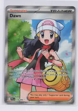 Dawn 118/094 Me02: Phantasmal Flames Holo Ultra Rare Pokemon TCG NM - Image 1