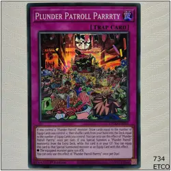Plunder Patroll Parrrty - ETCO-EN091 - Super Rare 1st Edition Yugioh - Image 1
