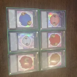 *** SCAPEGOAT (GOAT) TOKEN SET OF 6*** ULTRA RARE AUTHENTIC LC04 YUGIOH! - Image 1