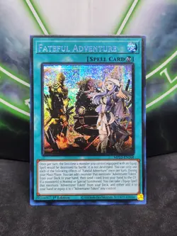 Yugioh Fateful Adventure MP23-EN268 Secret Rare 1st Edition NM - Image 1