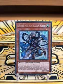 Yugioh Weiser mit den Blauen Augen BLC1-DE014 Silver Ultra Rare - Image 1