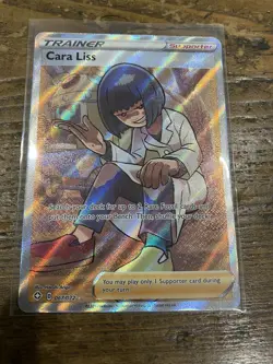Cara Liss 067/072 Full Art Trainer Shining Fates Pokemon Card (Pack Fresh) - Image 2