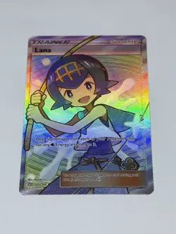 Lana Sun & Moon: Ultra Prism 150/156 Holo Full Art Trainer Pokemon Card TCG M/NM - Image 1