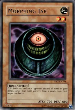 Morphing Jar - Rare DB2-EN104 - LP - YuGiOh - Image 1