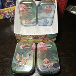 Pokemon TCG: Kanto Friends Mini Tin - Brand New And Sealed - Image 1