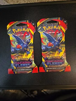 Pokemon TCG Sleeved Booster Pack Lot of 6 Factory Sealed Mixed Sets. - Image 4