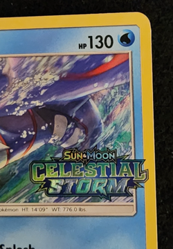 2018 Pokemon Black Star Promo Stamped Prerelease Kyogre #SM129 EX-NM - Image 3