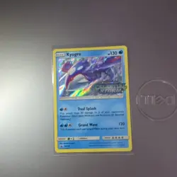 (2) Kyogre SM129 SM Black Star Promos Promo Pokemon LP - Image 2