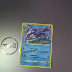 (2) Kyogre SM129 SM Black Star Promos Promo Pokemon LP - Image 5