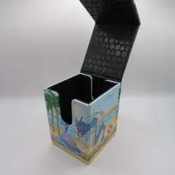 Ultra Pro Deck Box Alcove Flip Gallery Series Seaside Pokemon Lapras Gyarados - Image 1