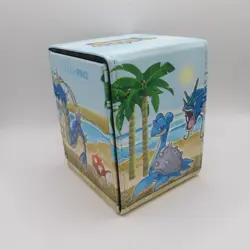 Ultra Pro Deck Box Alcove Flip Gallery Series Seaside Pokemon Lapras Gyarados - Image 4
