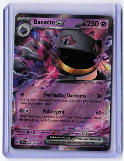 Banette ex 088/198 Double Rare Scarlet & Violet Pokemon Holo Near Mint - Image 1