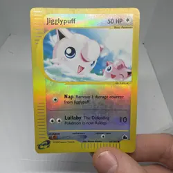 Pokemon Jigglypuff 68/144 Skyridge REVERSE HOLO excellent condition RARE & CASE - Image 1
