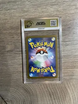 Pokemon TCG Misdreavus 202/193 - Mega Dream - AGS Grade 10 - Japanese - Art Rare - Image 2