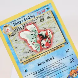 Pokemon TCG - Misty's Seaking 55/132 Gym Heroes Uncommon WOTC - PL - Image 1