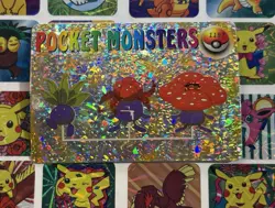 Pokemon Charizard Vintage Pocket Monsters Vending HOLO Prism Sticker 99 Nintendo - Image 2