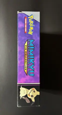 POKEMON TCG Mimikyu Premium PIN Collection Factory Sealed Box-3 Booster Packs - Image 3