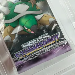 2008 Pokemon Diamond and Pearl Stormfront Torterra Foil Pack PSA 9 MINT - Image 4