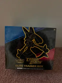 Pokemon TCG: Crown Zenith Elite Trainer Box ETB Factory Sealed - Image 1