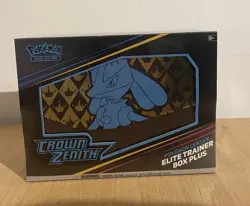 Crown Zenith Pokemon Center Elite Trainer Box Plus ETB - New Factory Sealed - Image 1
