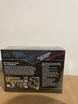Crown Zenith Pokemon Center Elite Trainer Box Plus ETB - New Factory Sealed - Image 2