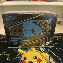 Crown Zenith Pokemon Center Elite Trainer Box (ETB) FACTORY SEALED!! - Image 1