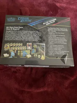 Pokemon Center Crown Zenith Elite Trainer Box PLUS ETB FACTORY SEALED - Image 2
