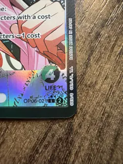 One Piece Perona (021) (Alternate Art) #OP06-021 Foil Wings of the Captain NM - Image 2