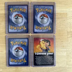 2017 Pokemon Ash's Pikachu Card Set Promo SM110, 111 112 - I Choose you Movie - Image 2