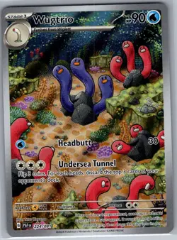 Wugtrio 224/091 SV: Paldean Fates - Pokemon Card - NM - Image 1