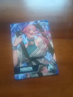 MANON #003 Nintendo Amiibo - Collectible Card - Street Fighter 6 NM 🌟 New - Image 1