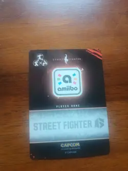 MANON #003 Nintendo Amiibo - Collectible Card - Street Fighter 6 NM 🌟 New - Image 2