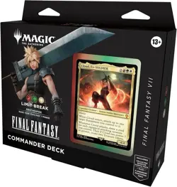 Magic the Gathering Final Fantasy 7 (FF7) Limit Break Commander Deck Cloud - Image 1