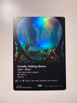 Magic MTG • Evendo, Waking Haven (Borderless) • Edge of Eternities • Foil • MINT - Image 1