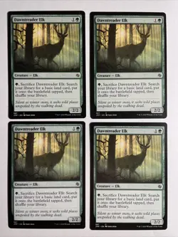 4x Mtg Jumpstart Dawntreader Elk NM/M Magic The Gathering - Image 1